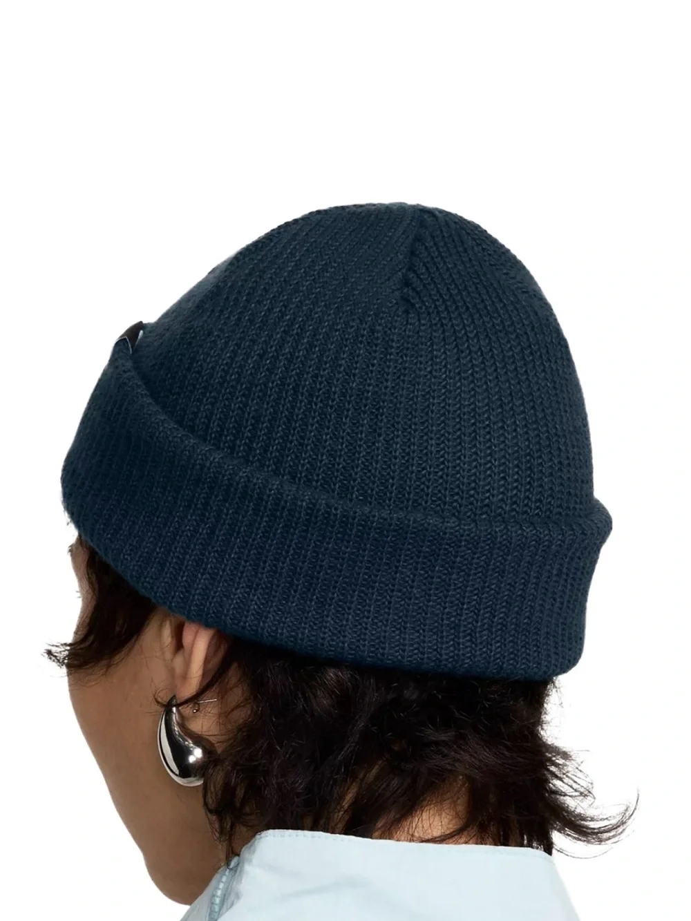 NIKE Terra Futura365 Short Cuff Knit Ribbed Beanie in Black Brand New With Tags